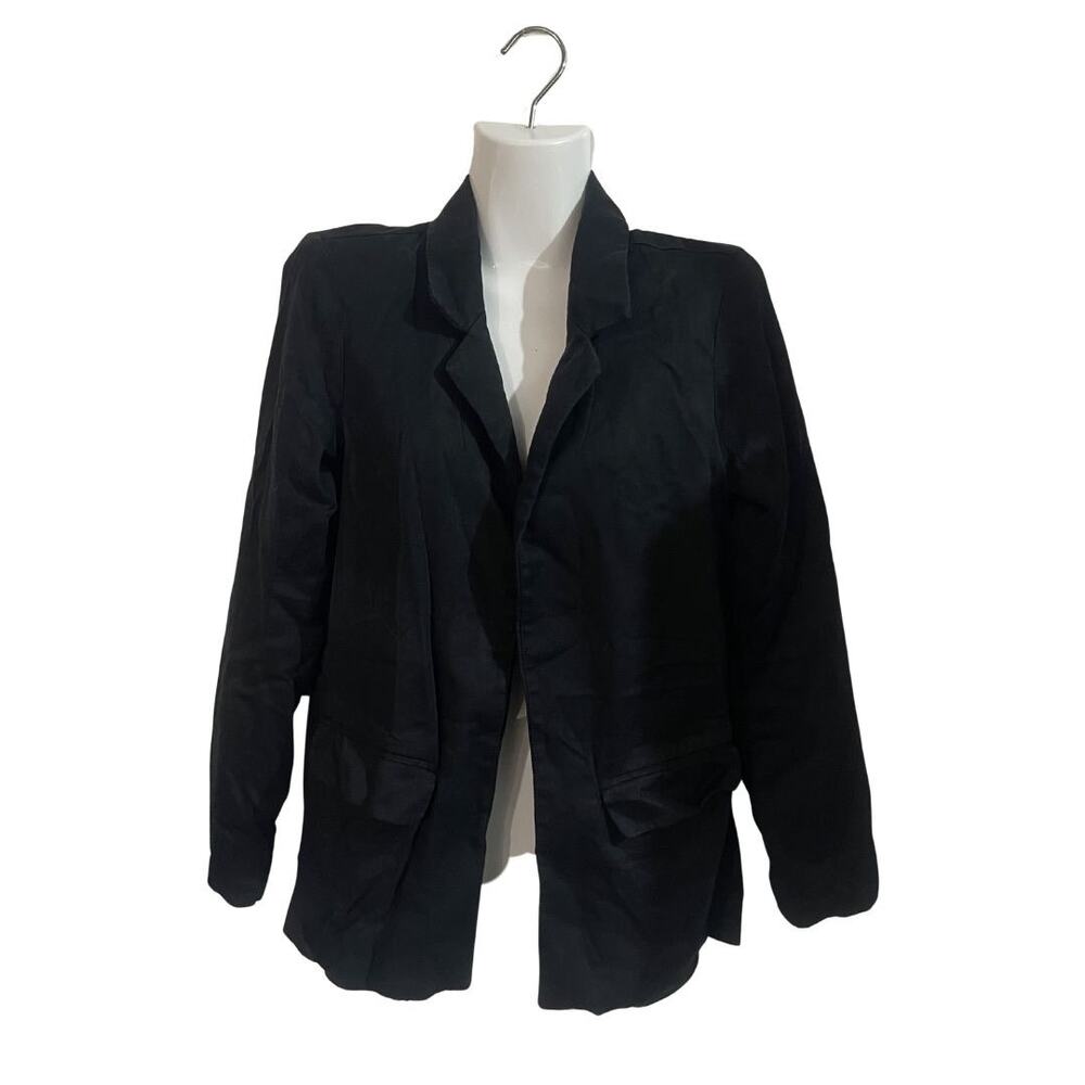 Abercrombie & Fitch Knit Open Blazer Size XS Career Preppy Office Chic